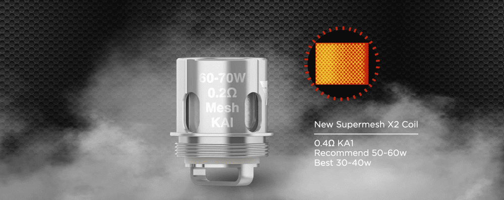 Geek Vape Supermesh X 2 Coil | 0.4ohm KA1 