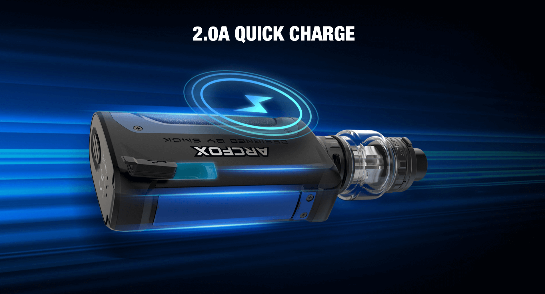 Smok Arcfox Rapid Type C USB Charging