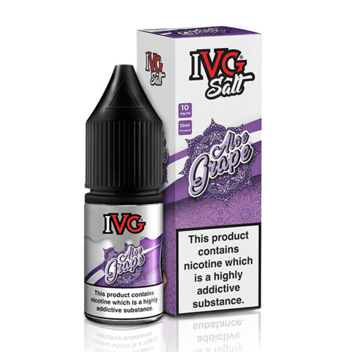 Aloe Grape Nic Salt E-Liquid by IVG - TABlites